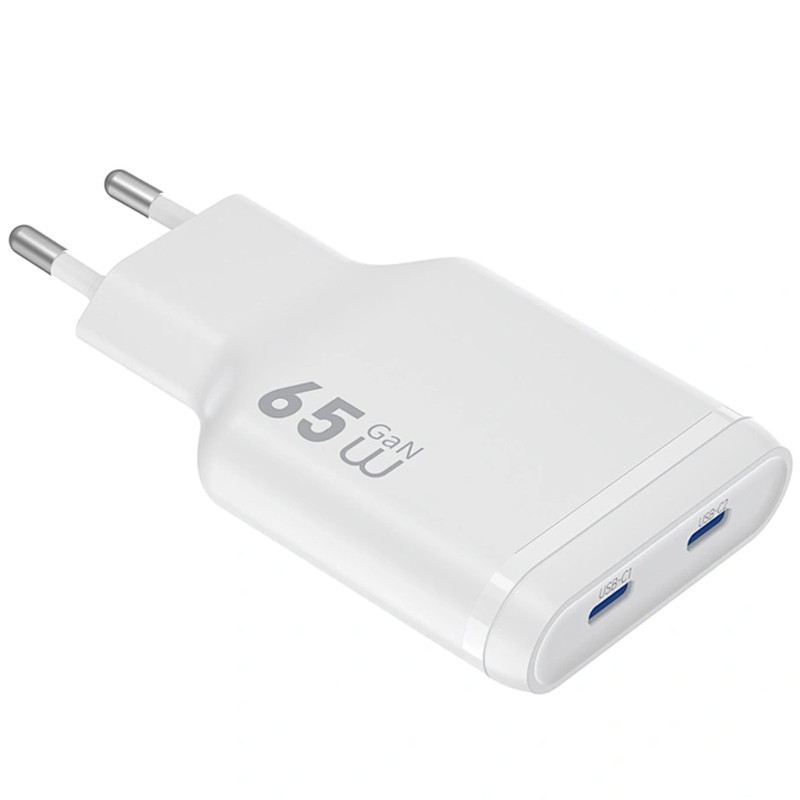СЗУ WIWU G035 Essen PD65W GaN (2USB-C) Херсон - изображение 3