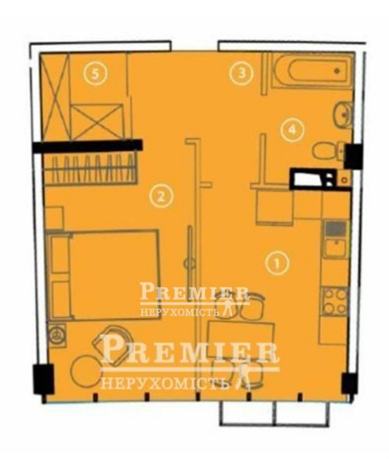 Продам 1-кімнатну квартиру біля моря Одеса - зображення 5