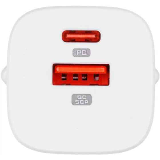 Мережевий зарядний пристрій Glasscove Wall Charger 33W USB+Type-C White Харків