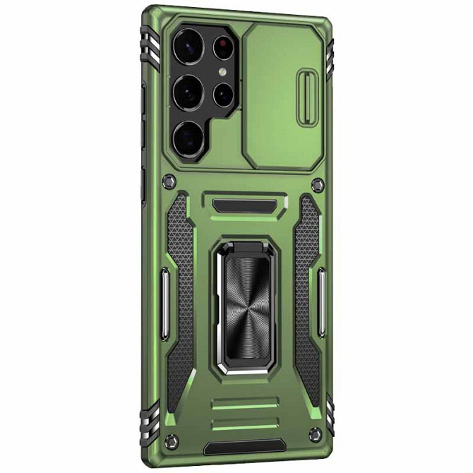Ударопрочный чехол Camshield Army Ring для Samsung Galaxy S23 Ultra Херсон - зображення 2