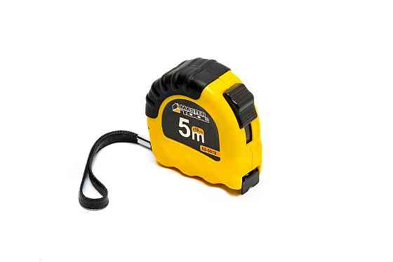 Рулетка MASTERTOOL ″Shiftlock″ 5 м х 19 мм фиксатор полотна нейлоновое покрытие 62-5019 Харьков