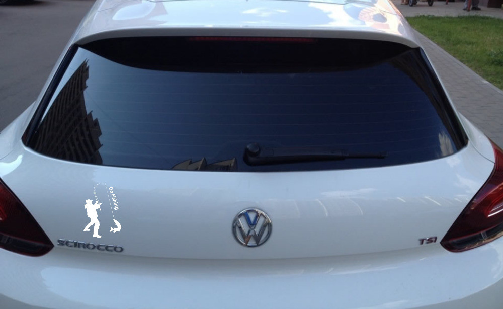 Наклейка на авто на тему рыбалка Борисполь - изображение 6