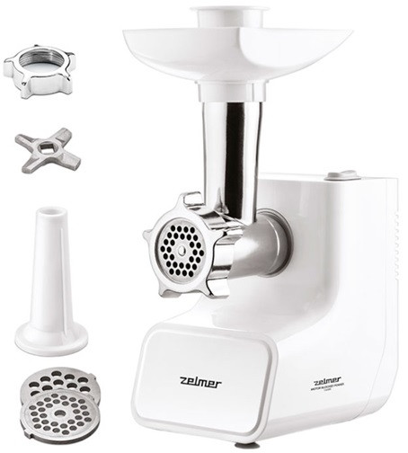 Мясорубка электрическая Zelmer ZMM3511B 1500 Вт белая Киев - изображение 1
