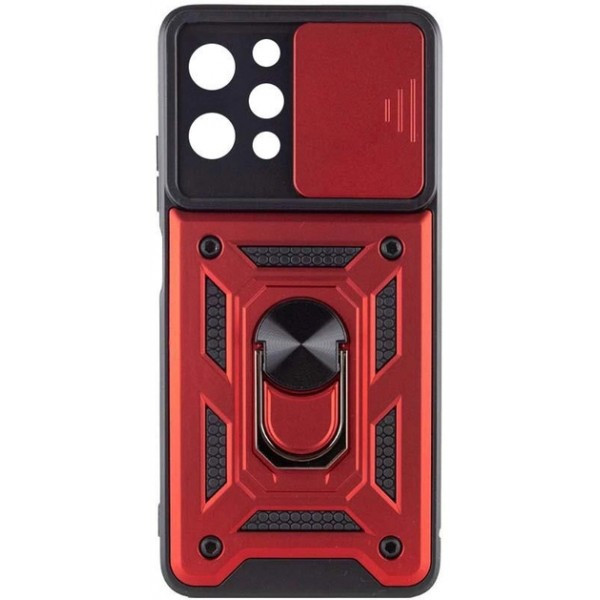 Epik Чохол Camshield Serge Ring для Xiaomi Redmi 12/Poco M6 Pro 5G Червоний (Код товару:32624) Харків - зображення 5