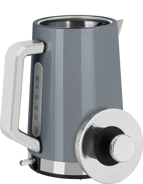 Электрочайник EСG RK 1766 Vintage Scuro 1.7 л серый Киев - изображение 8