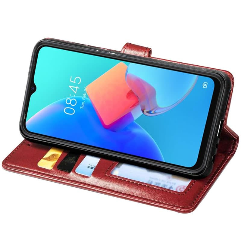 Кожаный чехол-книжка GETMAN Gallant (PU) для TECNO Spark 8C Херсон - зображення 4