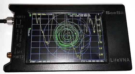 UWB-антенна 2260-3220MHz/4130MHz-10.5GHz 7dBi, до 40W, SMA-female, 50х50 мм Днепр