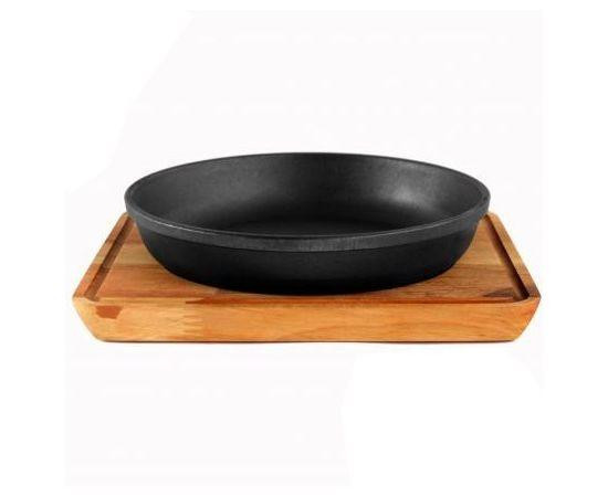 Сковорода чавунна з підставкою Brizoll Horeca M2240F-D 22 см Київ - зображення 1