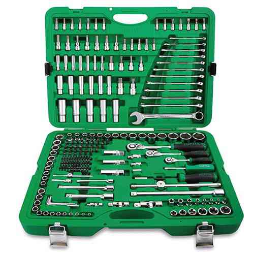 Профессиональный набор инструмента 1/4", 3/8", 1/2" 216ед. TOPTUL GCAI216R Харків