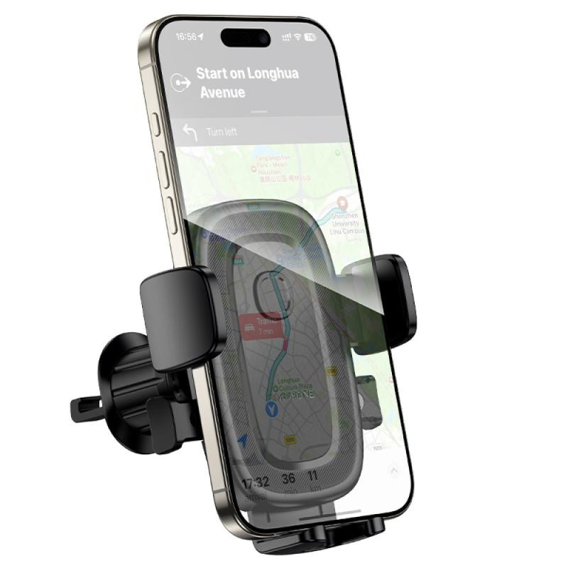 Автодержатель Borofone BH131 One-key Lock (air outlet) Херсон - зображення 5