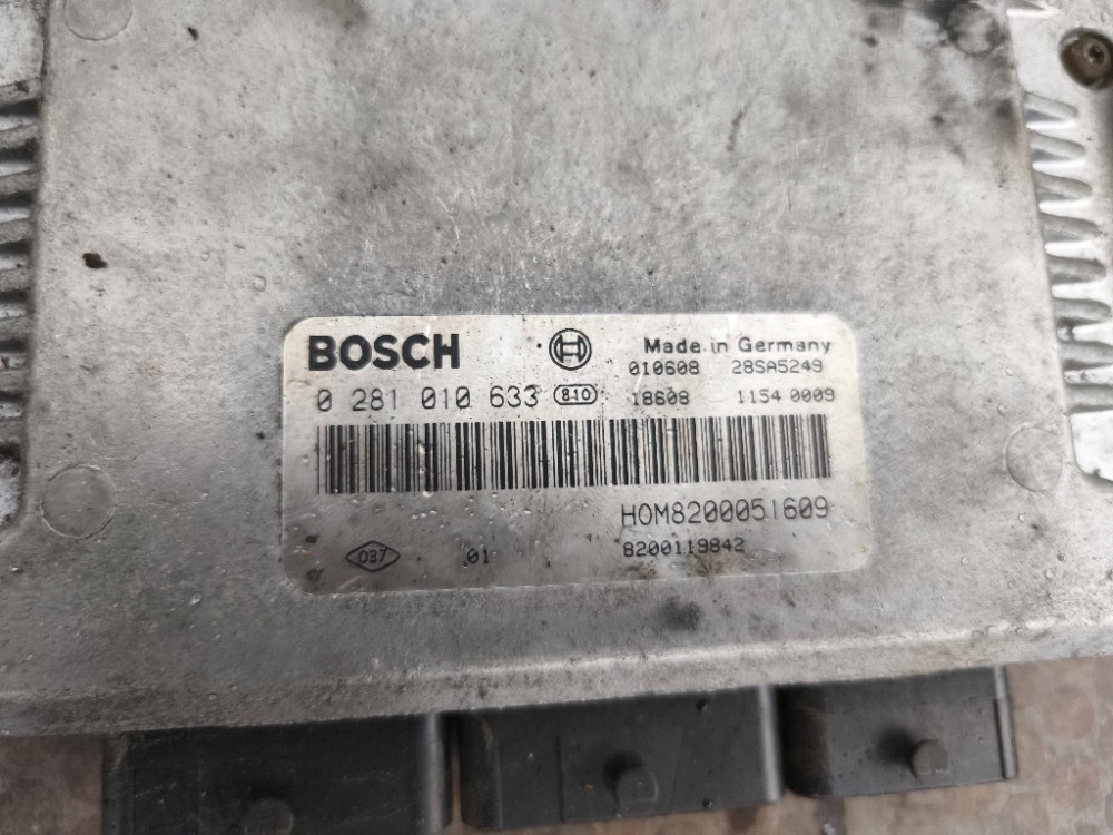 Блок управления двигателем Nissan Primastar 1.9 DCI 2001-2006 (0281010633) Ковель - изображение 4