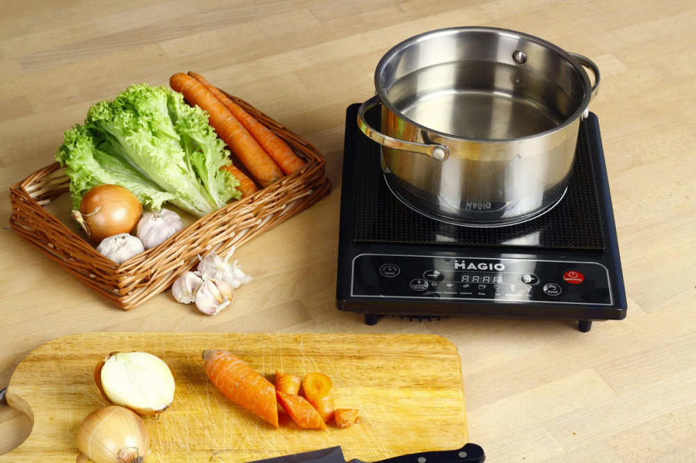 Плита индукционная настольная Magio MG-441 1350 Вт Київ - зображення 3