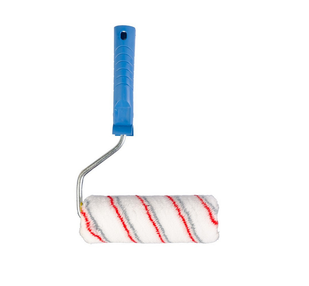 Валик малярный MASTERTOOL Multicolor 48/180/11 мм Ø 8 мм с ручкой 92-5703-P Харьков - изображение 2