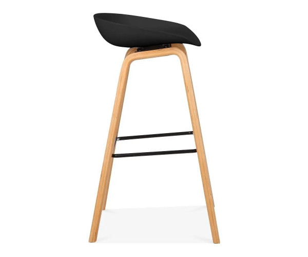 Стілець Адель барний високий чорний Днепр - изображение 2