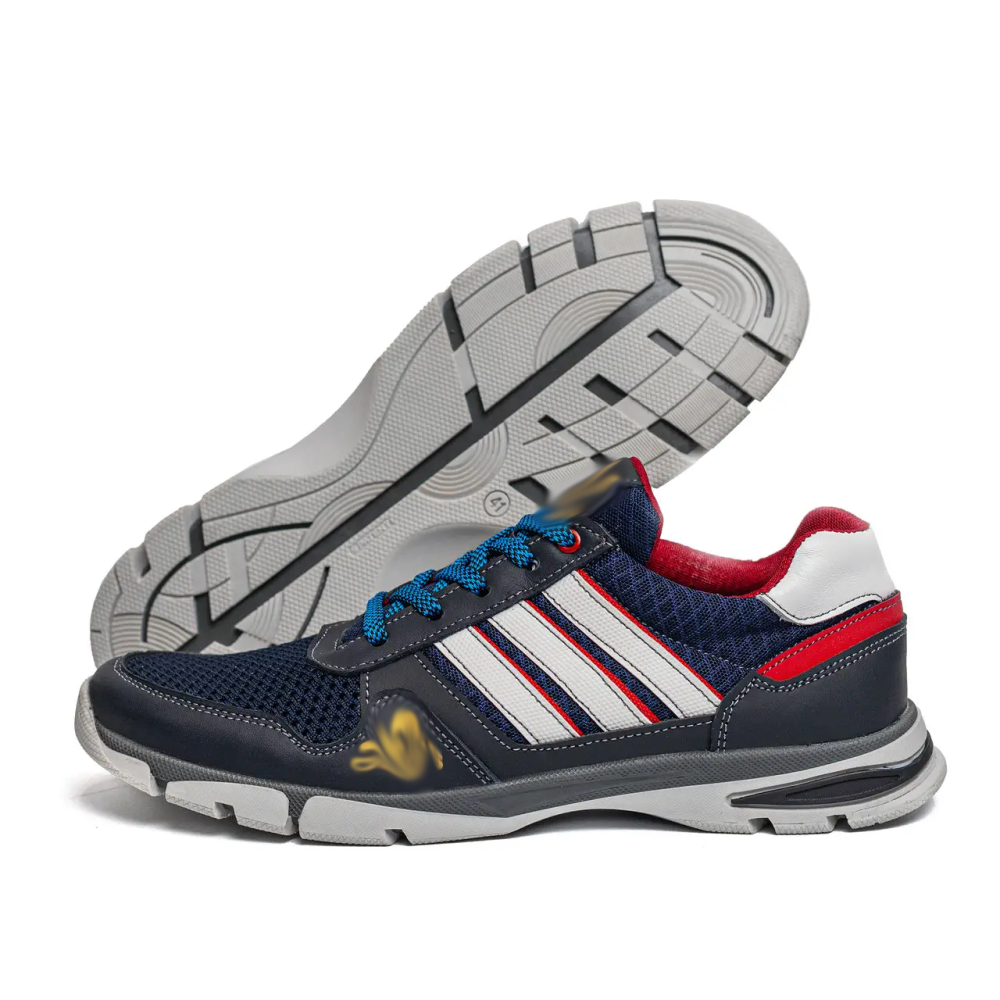 Мужские летние кроссовки сетка Tech Flex Blue Київ - зображення 1