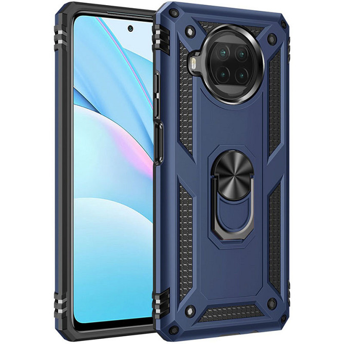 Ударопрочный чехол Serge Ring for Magnet для Xiaomi Mi 10T Lite / Redmi Note 9 Pro 5G Херсон - зображення 1