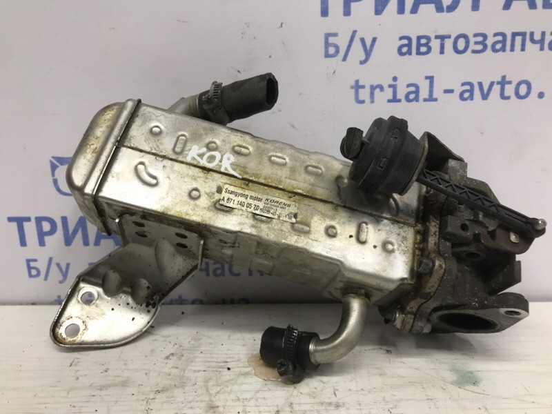 Радиатор EGR SsangYong Korando C200 2.0 DIESEL 2010 (б/у) Киев - изображение 3