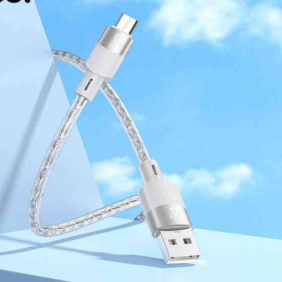 Дата кабель Hoco X99 Crystal Junction USB to MicroUSB (1m) Херсон