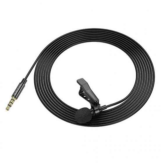 Микрофон петличный Borofone BFK11 Elegant lavalier 3.5mm (2m) Херсон