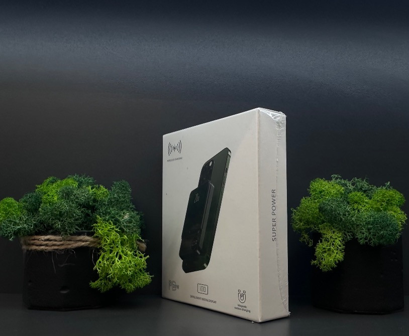 Powerbank Q9 Plus 10000 mAh MagSafe | Бездротова зарядка | iPhone Чернівці - зображення 1