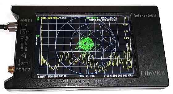 Антенна UWB 600MHz-8GHz 0.2-6.95dBi RHCP/LHCP, SMA-male, 150х54 мм Дніпро
