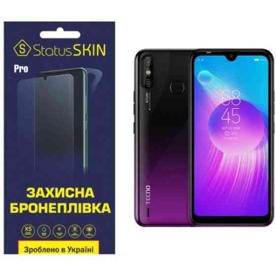 Поліуретанова плівка StatusSKIN Pro для Tecno Spark 4 Air Глянцева (Код товару:24802) Харків