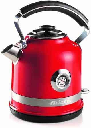 Электрочайник Ariete Moderna ART-2854 BKRD 1,7 л красный Київ