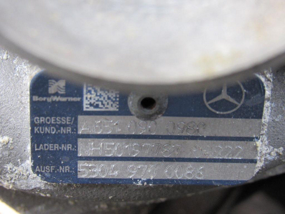 Турбина Mercedes Sprinter 2.2 Bi turbo 2011-2019 (A6510905780) Ковель - зображення 4