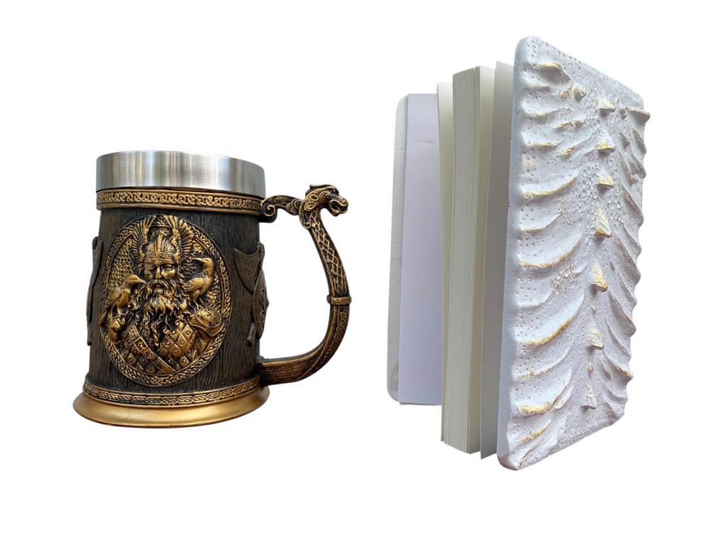 Подарочный набор Кухоль 3 Скандинавские Боги и Блокнот 3 «Око Ледяного Хранителя» Киев - изображение 2