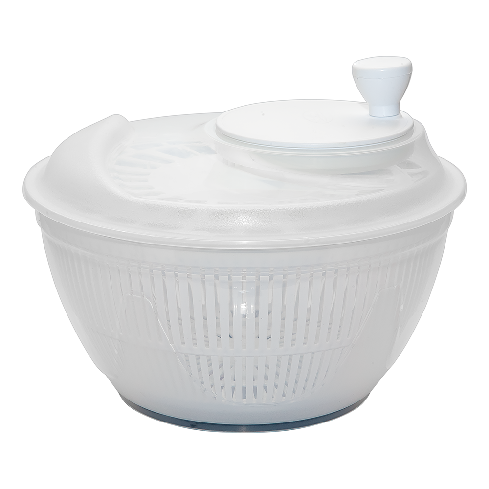 Сушилка для салата и зелени 4,75 л белая Київ - зображення 1