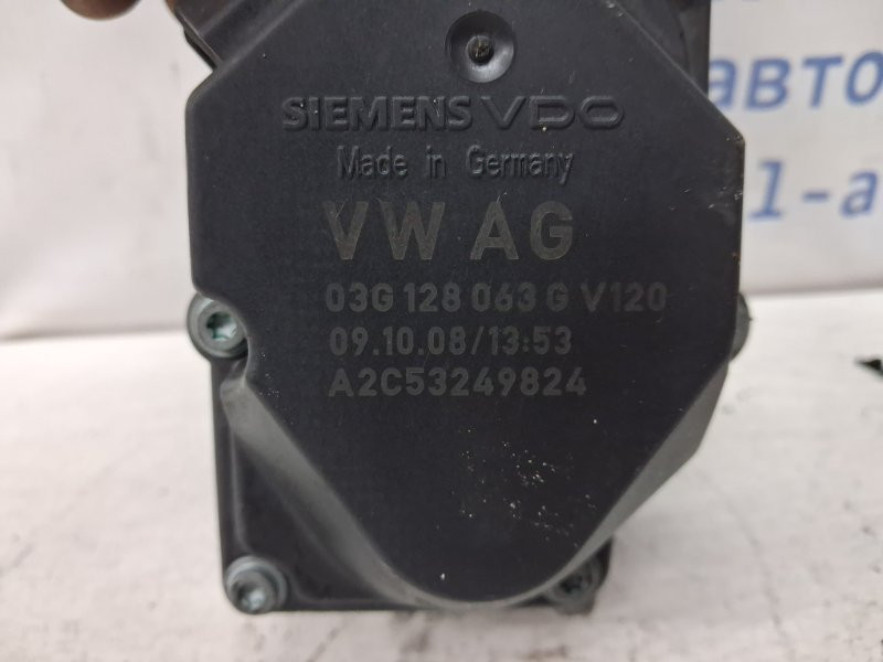 Заслонка дроссельная Skoda Fabia 2007-2014 03G128063Q (Арт. 78169) Київ - зображення 5