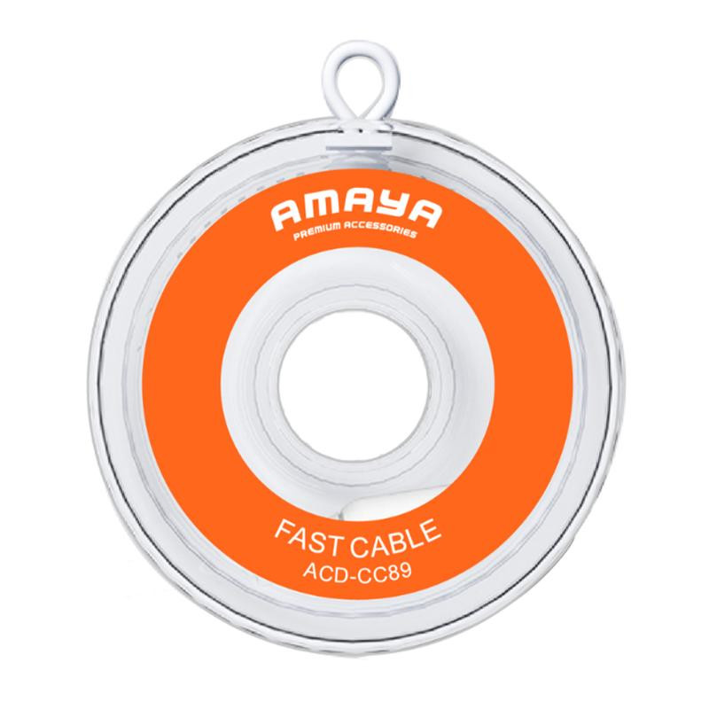 Дата кабель Amaya CC89 Type-C to Type-C 60W (1m) Херсон - зображення 2