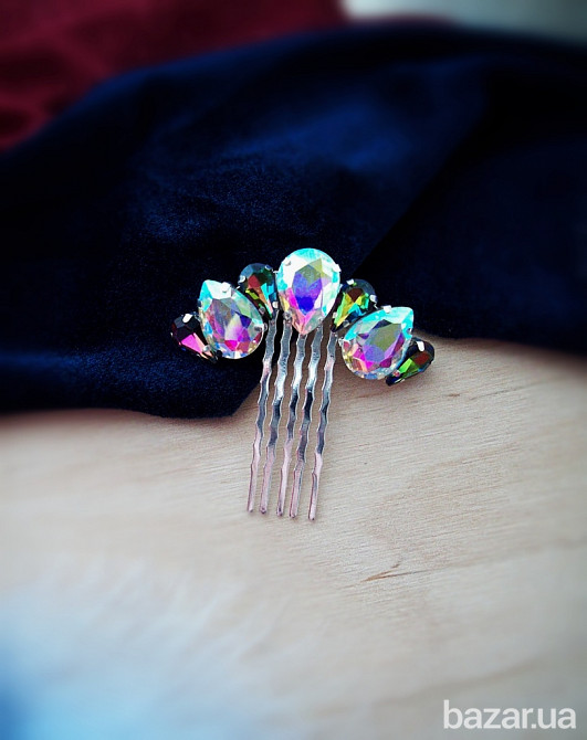 Стразові гребінь заколки прикраси аксесуар для волосся Луцьк - зображення 3