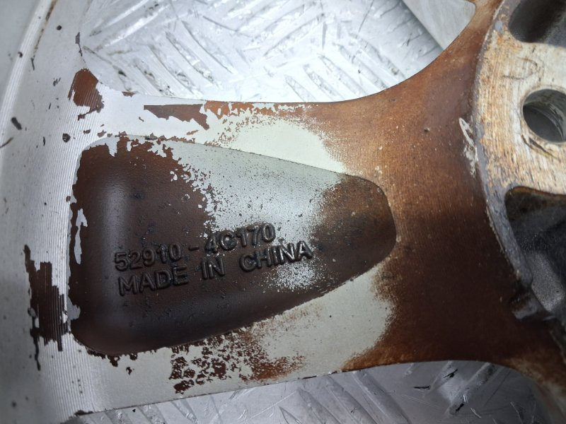 Диск титан R16 Kia Optima TF 2.4 БЕНЗИН G4KJ 2010 (б/у) Київ - зображення 5