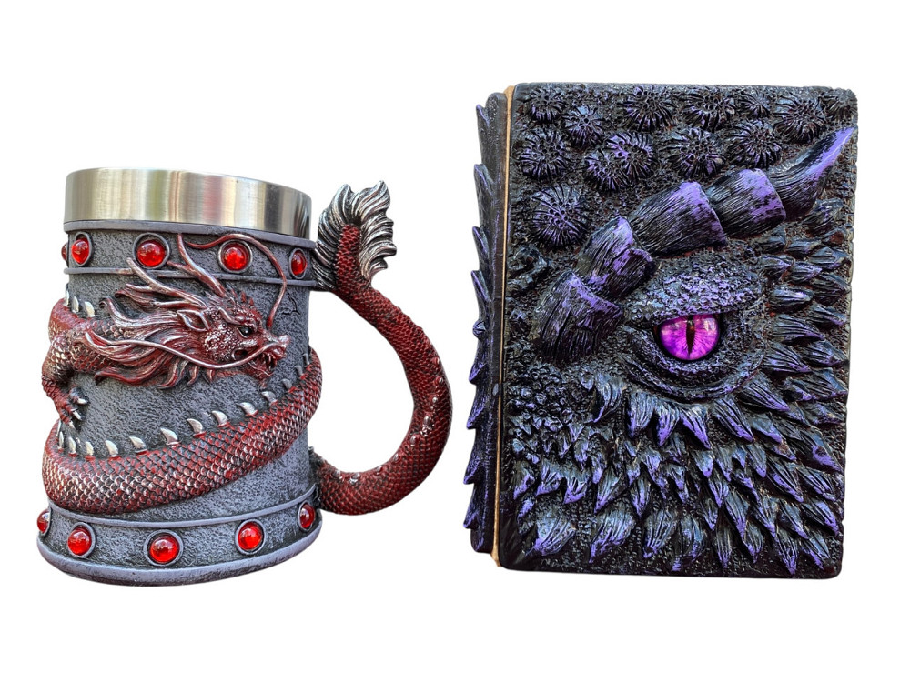 Подарочный набор Кружка 3D Танкард Red Rose и Блокнот 3D «Око Иллюзий» Київ - зображення 1