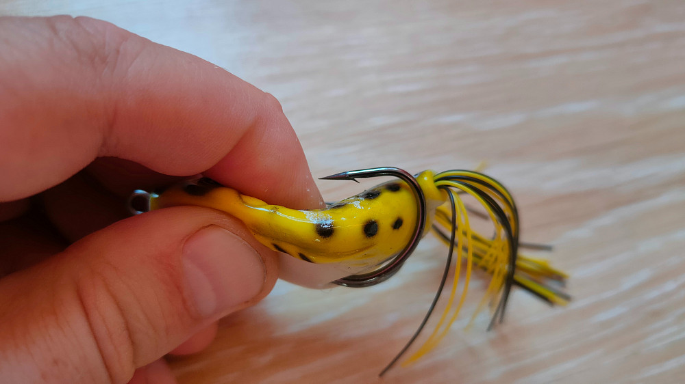 Воблер Лягушка номер 3 жаба Незацепляйка на щуку, окуня Бориспіль - зображення 3