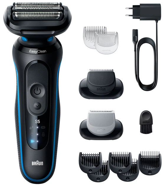 Электробритва Braun Series 5 52-B1650s черная Київ - зображення 1