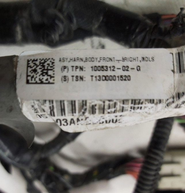 Электропроводка передняя правая подкапотная Tesla model S 1005312-02-G Київ - зображення 4