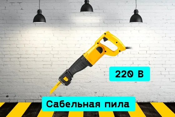 Сабельная пила на прокат, аренда инструмента Кривой Рог
