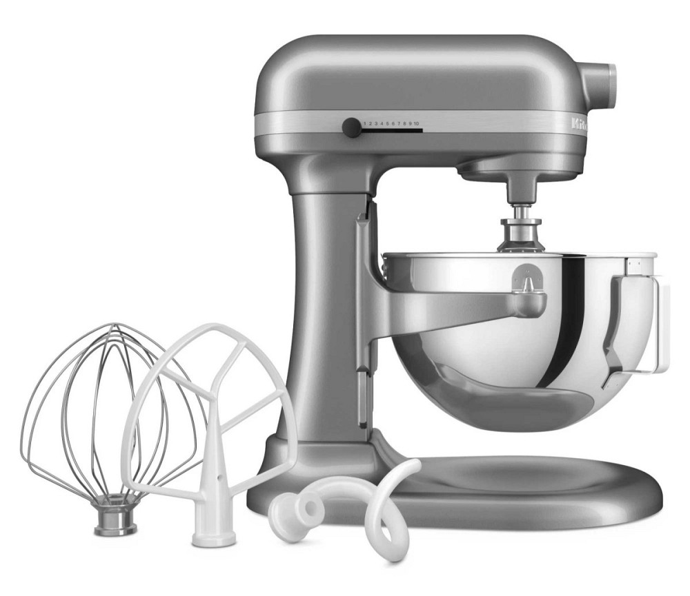 Кухонная машина KitchenAid Heavy Duty 5KSM55SXXEСU 375 Вт серый Київ - зображення 1
