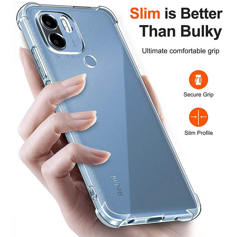 TPU чехол GETMAN Ease logo усиленные углы Full Camera для Xiaomi Redmi A1+ / Poco C50 / A2+ Херсон - зображення 2