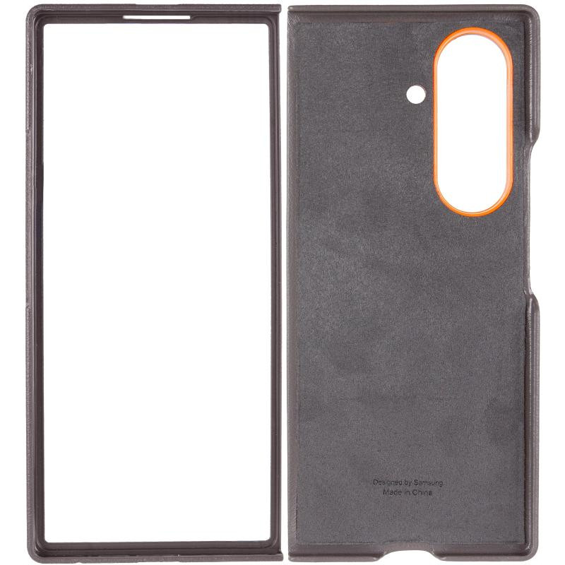 Уценка Кожаный чехол Leather Case (AAA) with stand для Samsung Galaxy Z Fold7 Херсон - изображение 3