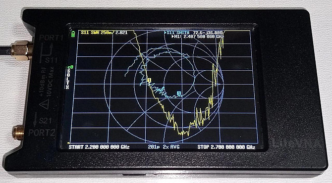 Антенна 2400-2600MHz 16dBi, до 30W, кабель 2 м RP SMA, направленная, дальнего действия (10831) Дніпро - зображення 2