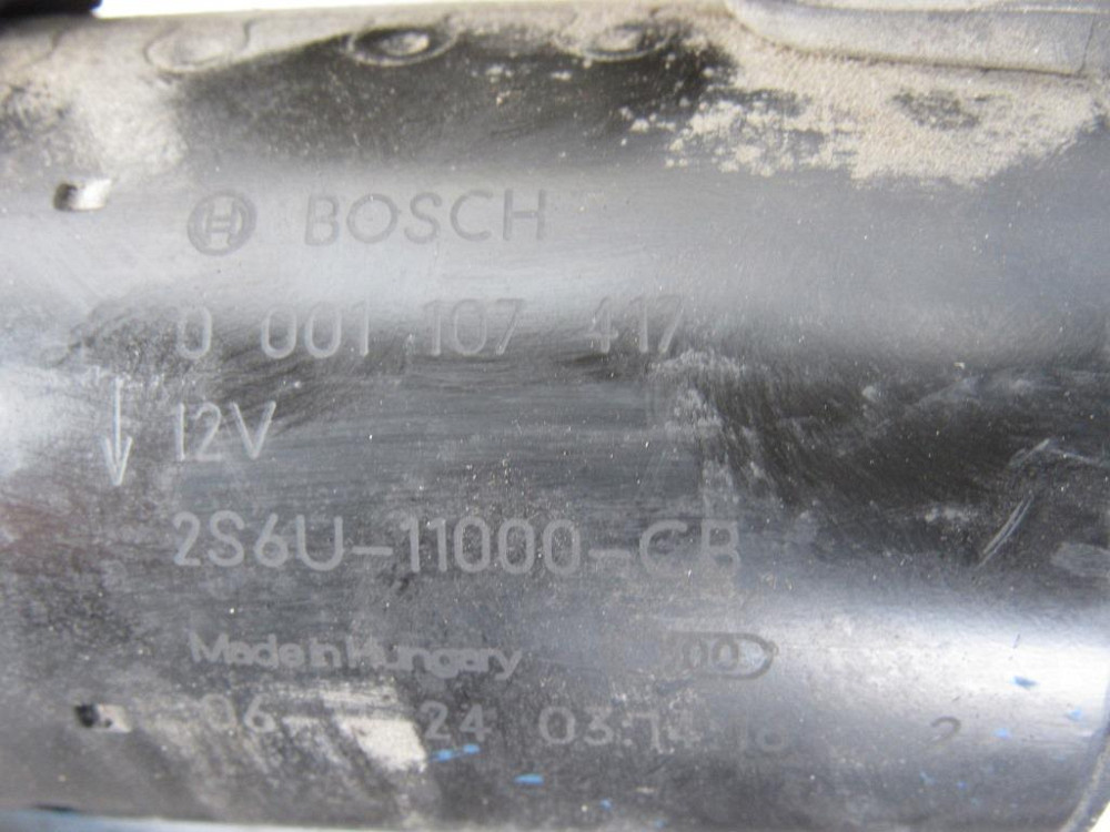 Стартер Ford Fusion 1.4 бензин 2002-2012 (2S6U-11000-CB) Ковель - зображення 2