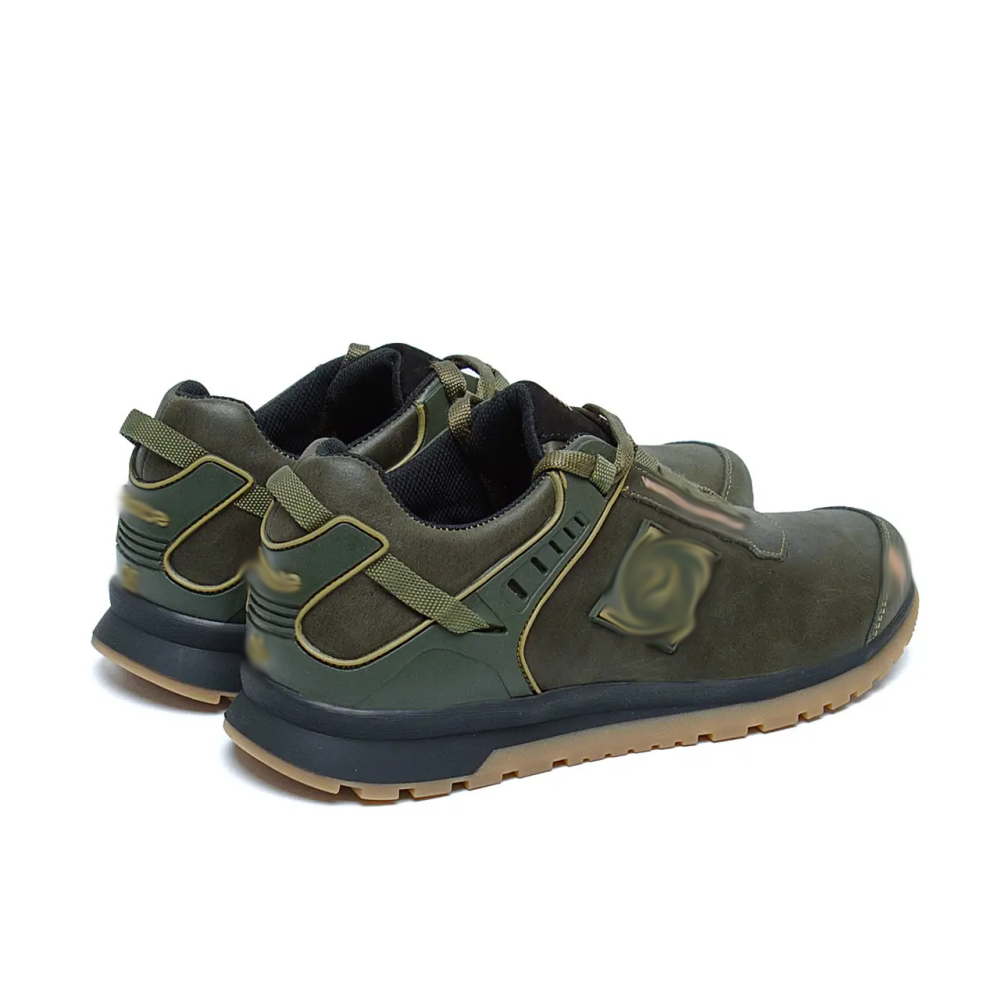 Мужские кожаные кроссовки Clasic model Green Київ - зображення 4