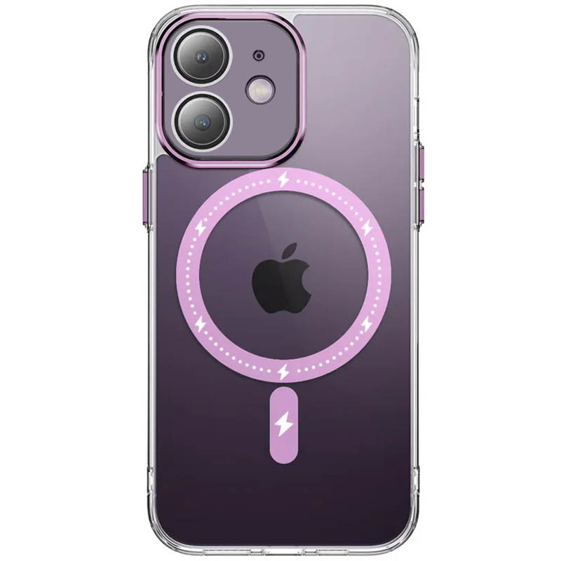 Чехол TPU+PC Colorful with Magnetic Fit для Apple iPhone 12 (6.1") Херсон - зображення 4