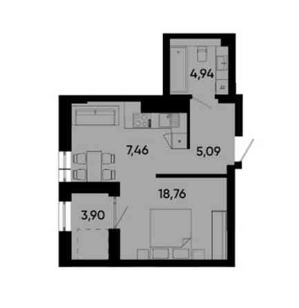 Продам однокомнатную, Леннона Дніпро
