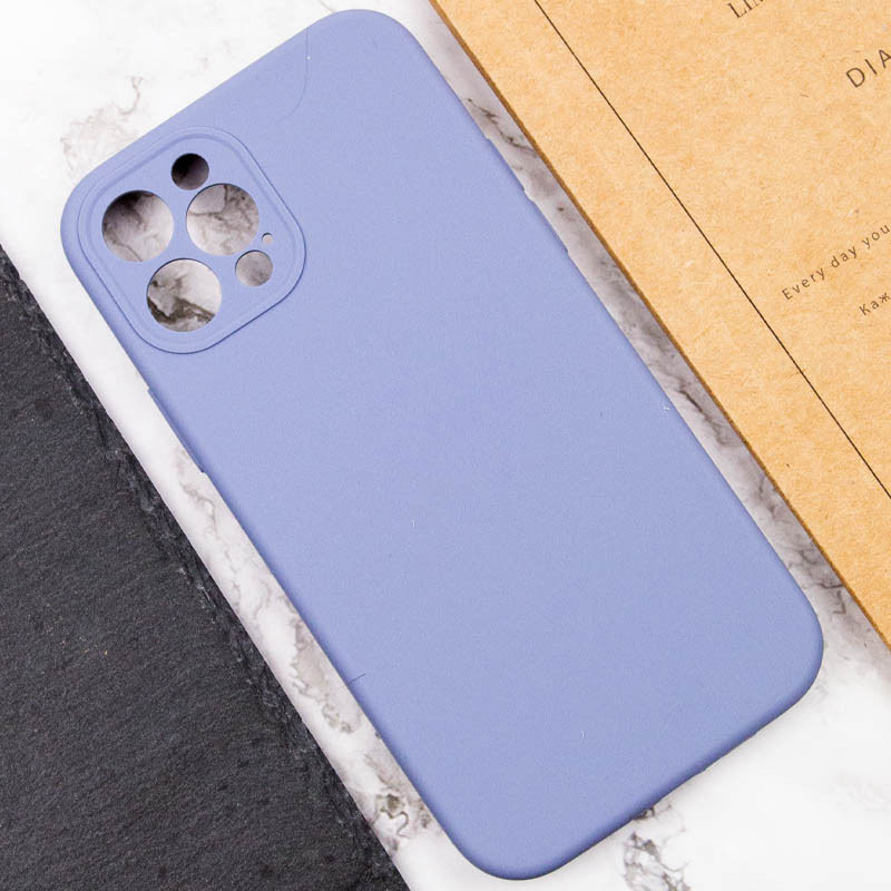 Чехол Silicone Case Full Camera Protective (AA) NO LOGO для Apple iPhone 12 Pro Max (6.7") Херсон - изображение 5