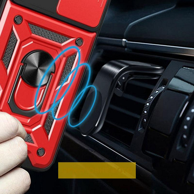 Ударопрочный чехол Camshield Serge Ring для Xiaomi Redmi A5 / Poco C71 Херсон - зображення 7