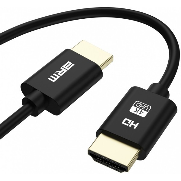 Кабель ArmorStandart HDMI 2.0 4K 2m Black (no box) (ARM69369) (Код товару:33626) Харків - зображення 2